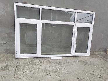parnik salafan satilir: İşlənmiş Təkqat şüşə paketi Plastik pəncərə, Еni: 245 sm, Uzunluğu: 150 sm — 1