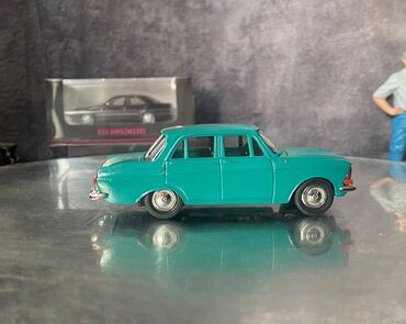 Avtomobil modelləri: Коллекционная модель Moskvich - 412 green 1969 Made In USSR Scale — 6