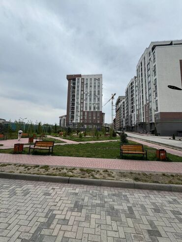 1 комнатная квартира в канте: 1 бөлмө, 42 кв. м, Элитка, 7 кабат, Евроремонт