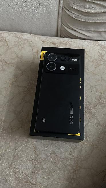 sim cin nar nomre satisi: Poco X6, 256 GB, rəng - Qara, Face ID — 4