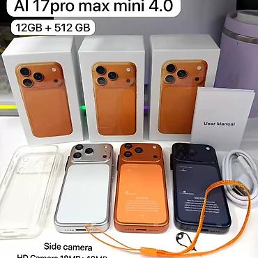 Смартфон AI 17 Pro Max Mini 4.0 Основные характеристики: - Память: 12