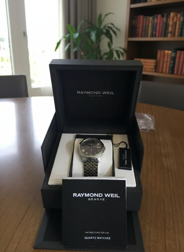 Qol saatları: İşlənmiş, Qol saatı, Raymond, rəng - Boz — 1