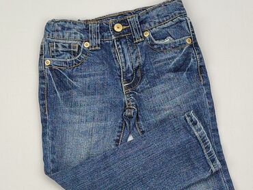 spodnie na śnieg dla dzieci: Spodnie jeansowe, 3-4 lat, 104, stan - Dobry
