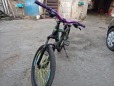 İdman velosipedləri: STRIM dağ velosipedi - Çərçivə: yüngül lehimli, qara-yaşıl-mavi rəng — 3