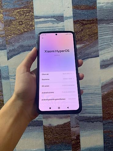 tesla adaptor: Redmi Note 13, 128 GB, rəng - Qara, Barmaq izi, Face ID, Sənədlərlə — 4