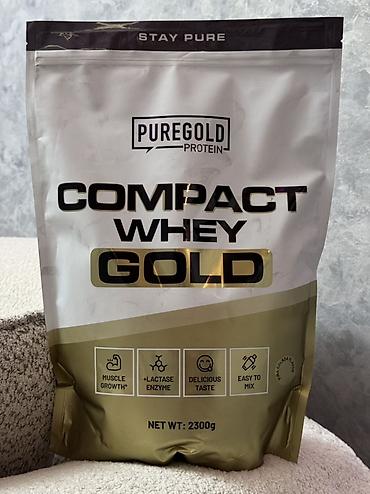 whey protein isolate: PureGold Protein – Compact Whey Gold zərdab proteini, 2300 q Məhsul — 1