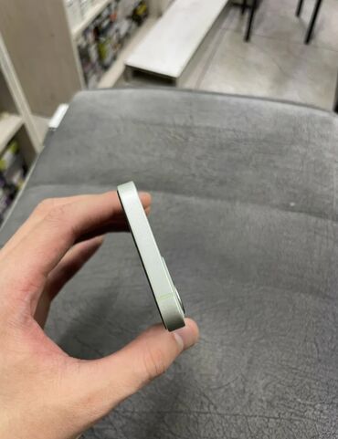 редми go: IPhone 12 mini, Б/у, 64 ГБ, Зеленый, Защитное стекло, Чехол, В рассрочку, 100 %