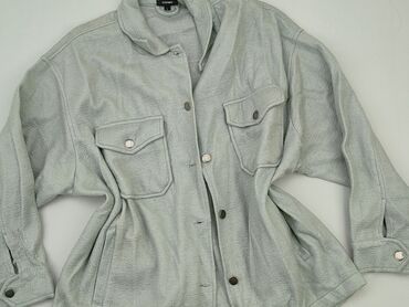 szara bluzki damskie: Shirt, S (EU 36), condition - Good