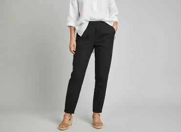 Women's Pants: Esmara, Spodnie materiałowe damskie, rozmiar M