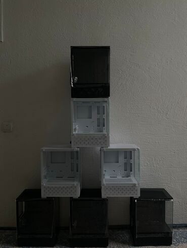 безрамочный монитор: Корпус ПК, Новый, Mini-ATX, цвет - Белый