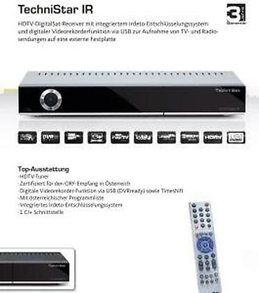 Pojačala i prijemnici: TechniSat TechniStar S1 – digitalni satelitski risiver - Tip — 12