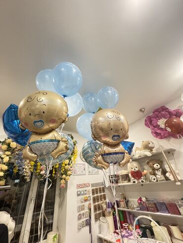 Шары: Воздушные шары и праздничные композиции - Гелиевые шары различных — 8