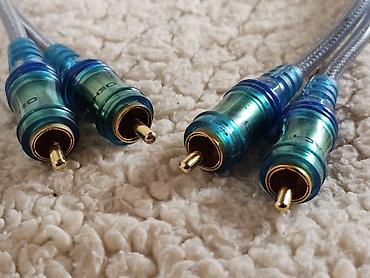 Kablovi i adapteri za kamere: Oehlbach NF Set Ice BLUE Kabel Interconnect Činč RCA Dva R(Cinch) — 4