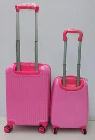 Putni koferi i torbe: Hello Kitty set kofera – 2 kom - Dizajn: Roze, sa Hello Kitty motivom — 19