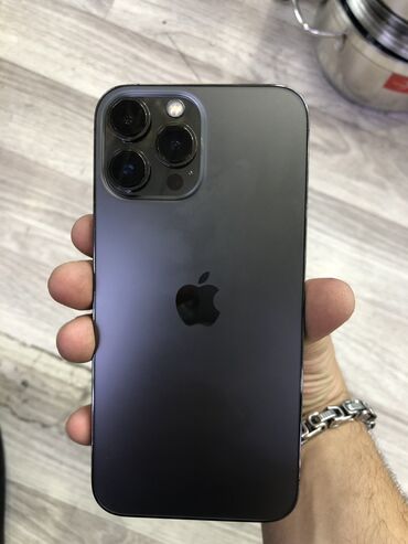 iphone 13 pro qiymeti bakida: IPhone 13 Pro Max, 256 GB, Jet Black