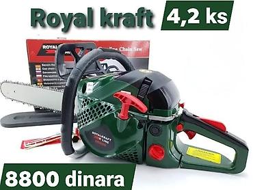 demon motorne testere iskustva: Motorna testera Royal Kraft 4,2 KS - Benzinska testera sa snažnim — 1