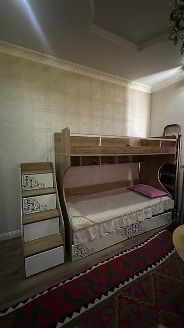 Детские односпальные кровати: Детская гарнитура, Б/у, Для девочки, Для мальчика, Дерево, цвет - Белый, Самовывоз — 2