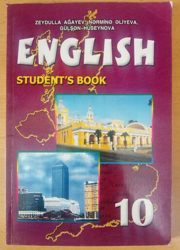 Kitablar, jurnallar, CD, DVD: English student's book - 10 Продается книга по английскому языку для
