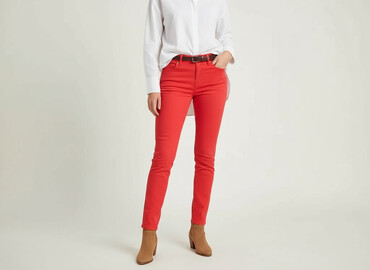o la voga legginsy push up: F&F, Jeansy damskie, rozmiar L