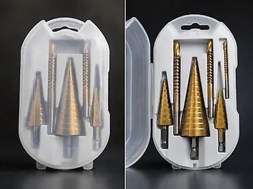 bure za benzin: STEPENASTE BURGIJE - BIRGIJE ZA UREZIVANJE | Set burgija Stepenasta — 3