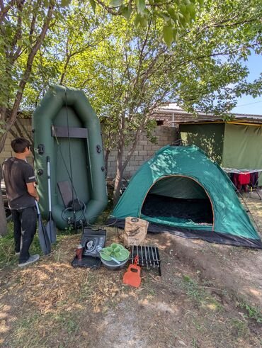 Водный транспорт: Продаю две лодки ПВХ 24000сом двух местный есть документы одно — 8