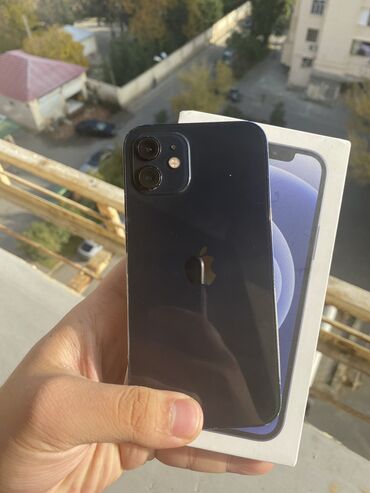 Apple iPhone: IPhone 12, 64 GB, Black Titanium, Face ID, Simsiz şarj