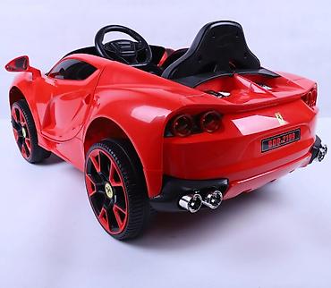 tufliler 2022: 7 yaşa qədər uşaqlar üçün 2022 model Ferrari Ölçüləri : uzunu 122 eni — 5