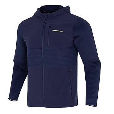 Мужская одежда: Мужская куртка, M, Under Armour, Б/у, цвет - Синий, Самовывоз — 1