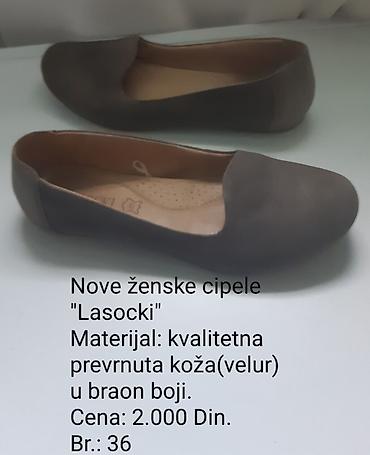 garinello cipele: Nove ženske baletanke Lasocki - Materijal: kvalitetna prevrnuta koža — 1