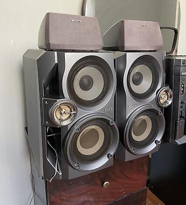 Musiqi mərkəzləri: Sony mhc vx555. Tam əla vəziyyətdədir. Fm radio aux bt var. Kalonkalar — 2