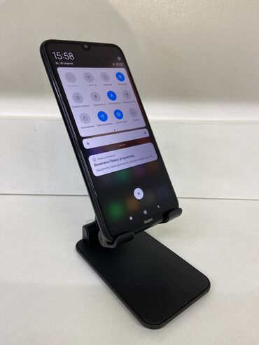 redmi телефон: Xiaomi, Redmi Note 8, Б/у, 128 ГБ, цвет - Черный, 2 SIM