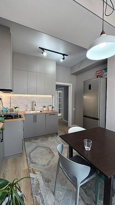 2021: 2 комнаты, 64 м², Асанбай мкр Элитка, 7 этаж, Евроремонт — 1