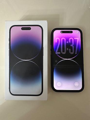 IPhone 14 Pro, 256 GB, Deep Purple, Face ID lalafo.az -da IPhone 14 Pro, 256 GB, Deep Purple, Face ID