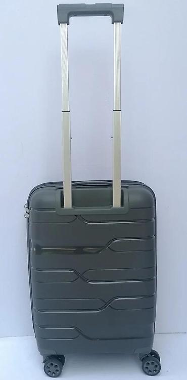 Putni koferi i torbe: Tvrdi kofer na točkićima – siva boja - Materijal: čvrsta ABS/plastika — 9
