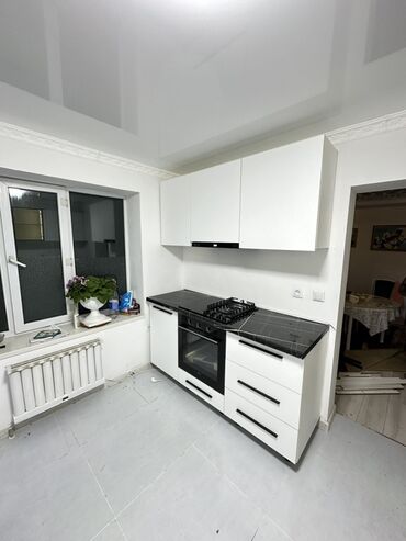 Кухонные гарнитуры: Кухонный гарнитур, Новый, цвет - Серый, МДФ, Бесплатная доставка — 28