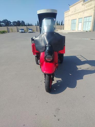 dort teker motor: Yükdaşıma üçün üçtəkərli motosiklet (trisikl) - Gövdə və kuzov: Tam — 6