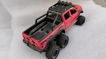 Искусство и коллекционирование: Металлическая модель внедорожного пикапа 6x6 Ford Raptor открываются — 2