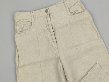 czerwone spodnie hm: H&M, Material trousers for women, size S