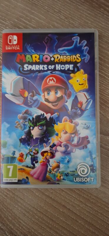 игры на нинтендо свитч бишкек: Продаю игру Mario+Rabbids: Sparks of hope для нинтендо свитч, в