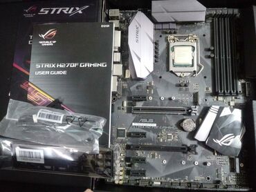 материнские платы 3: Материнская плата, Б/у, Asus, LGA1151, ATX, Для ПК