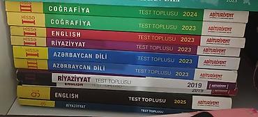 Testlər: Abituriyent “Test Toplusu” kitabları dəsti Fənlər: - Coğrafiya – 2023 — 1