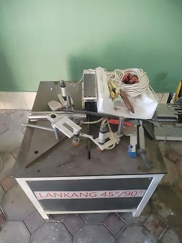 Pres aparatları: PLASTMAK MACHINE – PVC/Alüminium profillər üçün iki başlı künc presi — 5