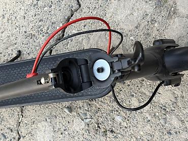 Elektrikli samokatlar: Elektrik skuter – qara rəng - Şəhər içi rahat hərəkət üçün yığcam — 18