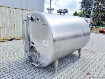 Digər biznes avadanlığı: Paslanmaz Aisi 304-316marka Hernöv soyutma sistemli süd cəni,isitmə — 8