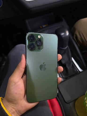 датчик качества воздуха: IPhone 13 Pro Max, зелёный - Модель: iPhone 13 Pro Max (номер модели — 1