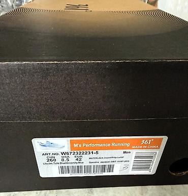 демисезонные: Продам новые кроссовки 361 👟Оригинал. Мужские белые кроссовки — 5