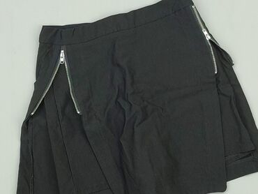 spódnice mini czarne: Skirt, M (EU 38), condition - Very good