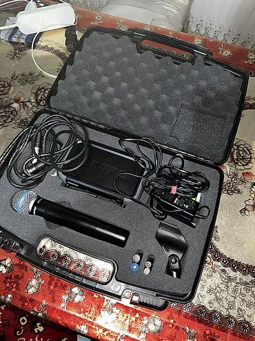 Səsgücləndiricilər, qulaqlıqlar və mikrofonlar: Shure PGX2 Beta 58A simsiz mikrofon dəsti - Mikrofon: Shure PGX2 — 2