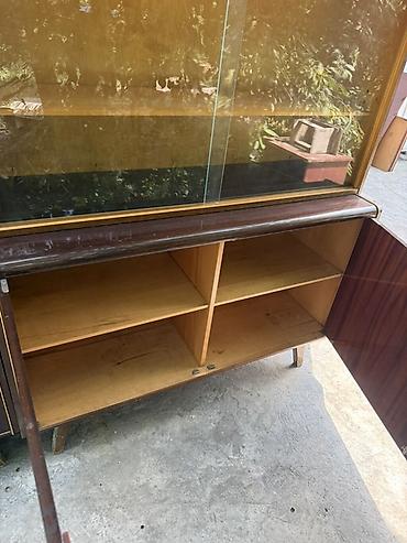 standing mirror: Секция-стенка в стиле mid‑century/ретро (двухмодульная) Состав и — 3