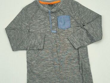 turkusowe bluzki: Bluzka, 7 lat, 116-122 cm, stan - Dobry